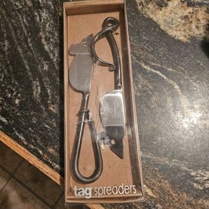 Tag Silver Cheese Spreaders
